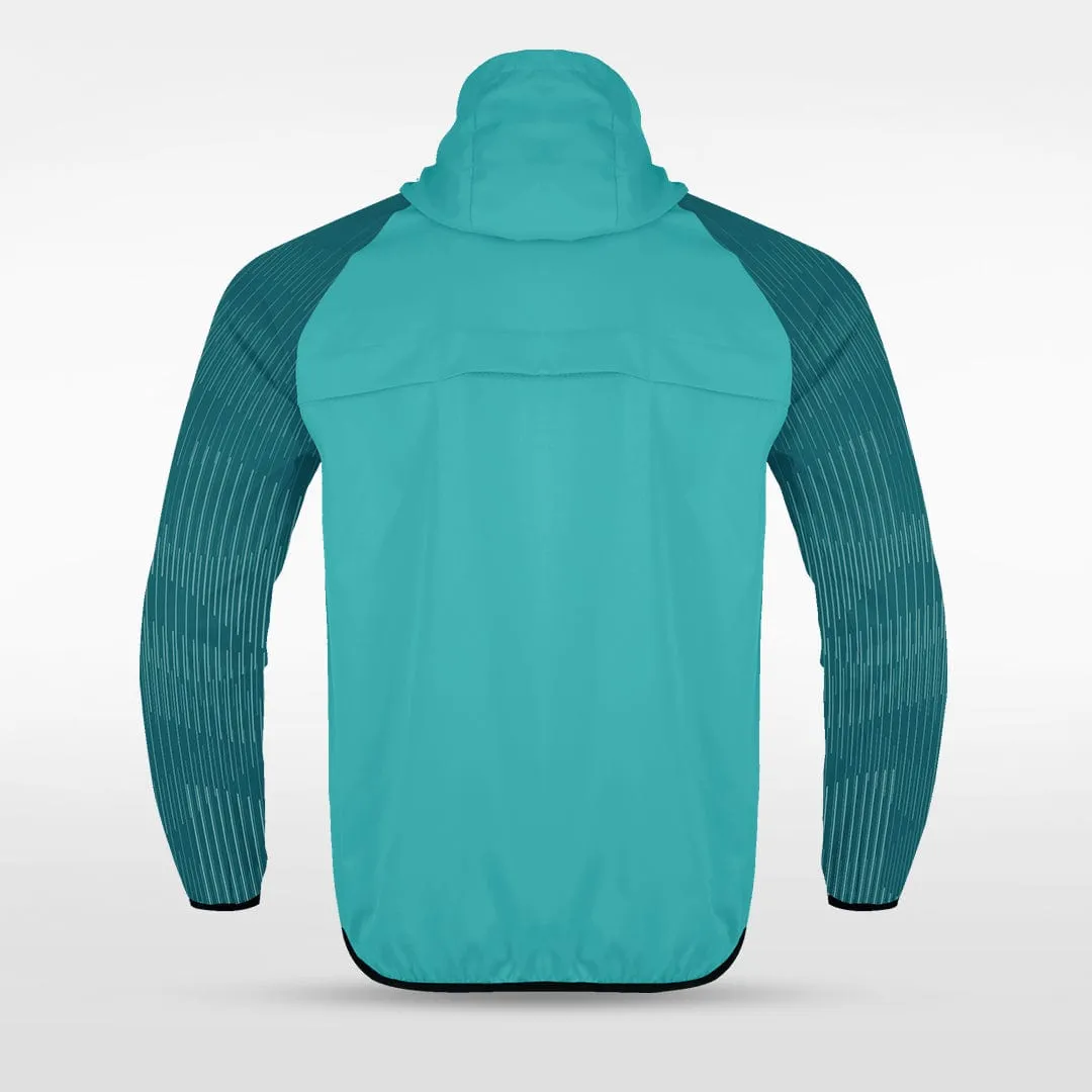 Embrace Orbit - Customized Men's Sublimated Full-Zip Waterproof