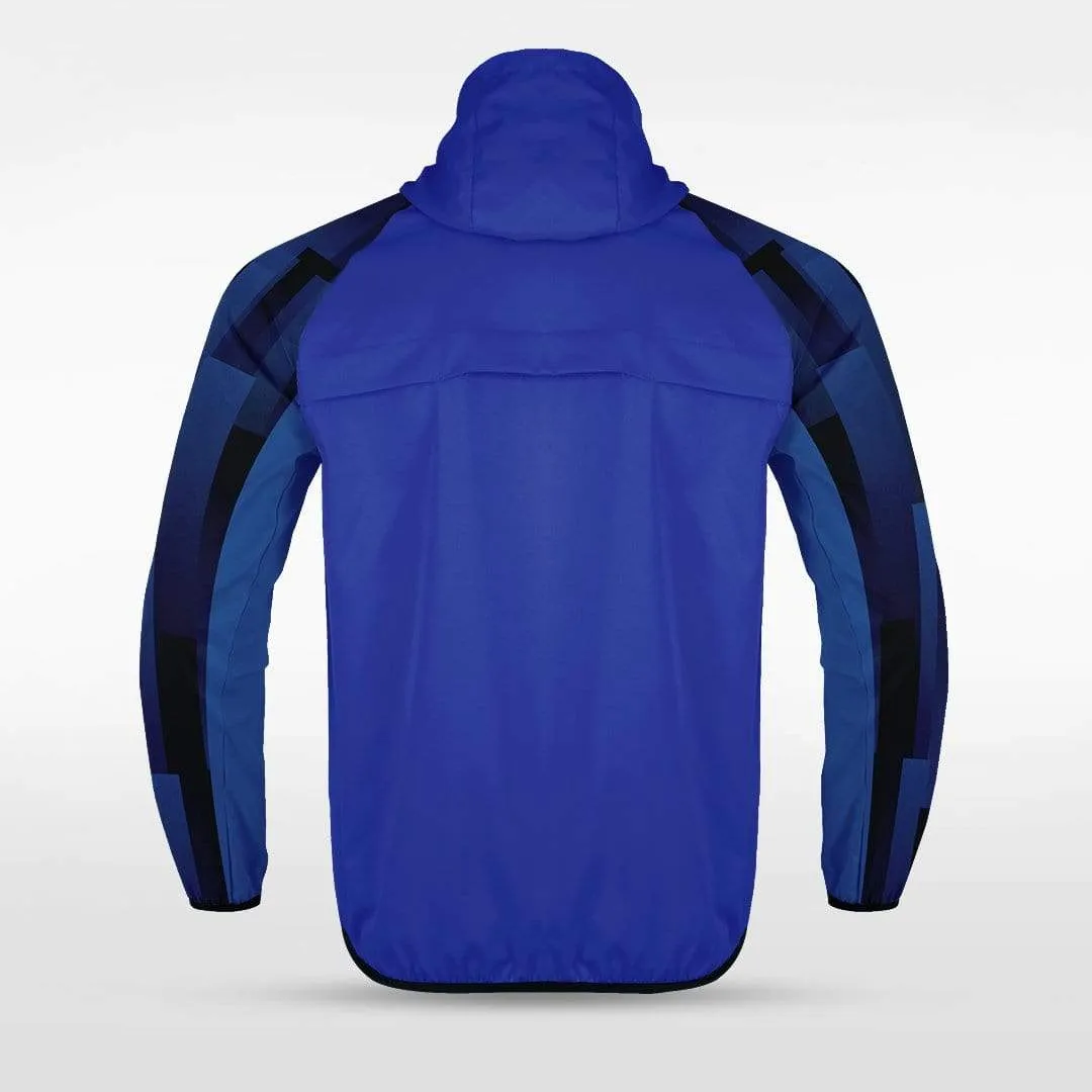 Embrace Urban Forest - Customized Men's Sublimated Full-Zip Waterproof