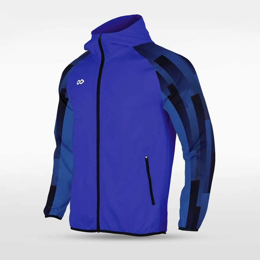 Embrace Urban Forest - Customized Men's Sublimated Full-Zip Waterproof