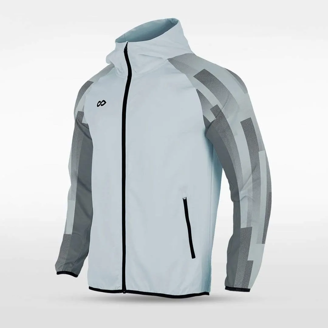 Embrace Urban Forest - Customized Men's Sublimated Full-Zip Waterproof