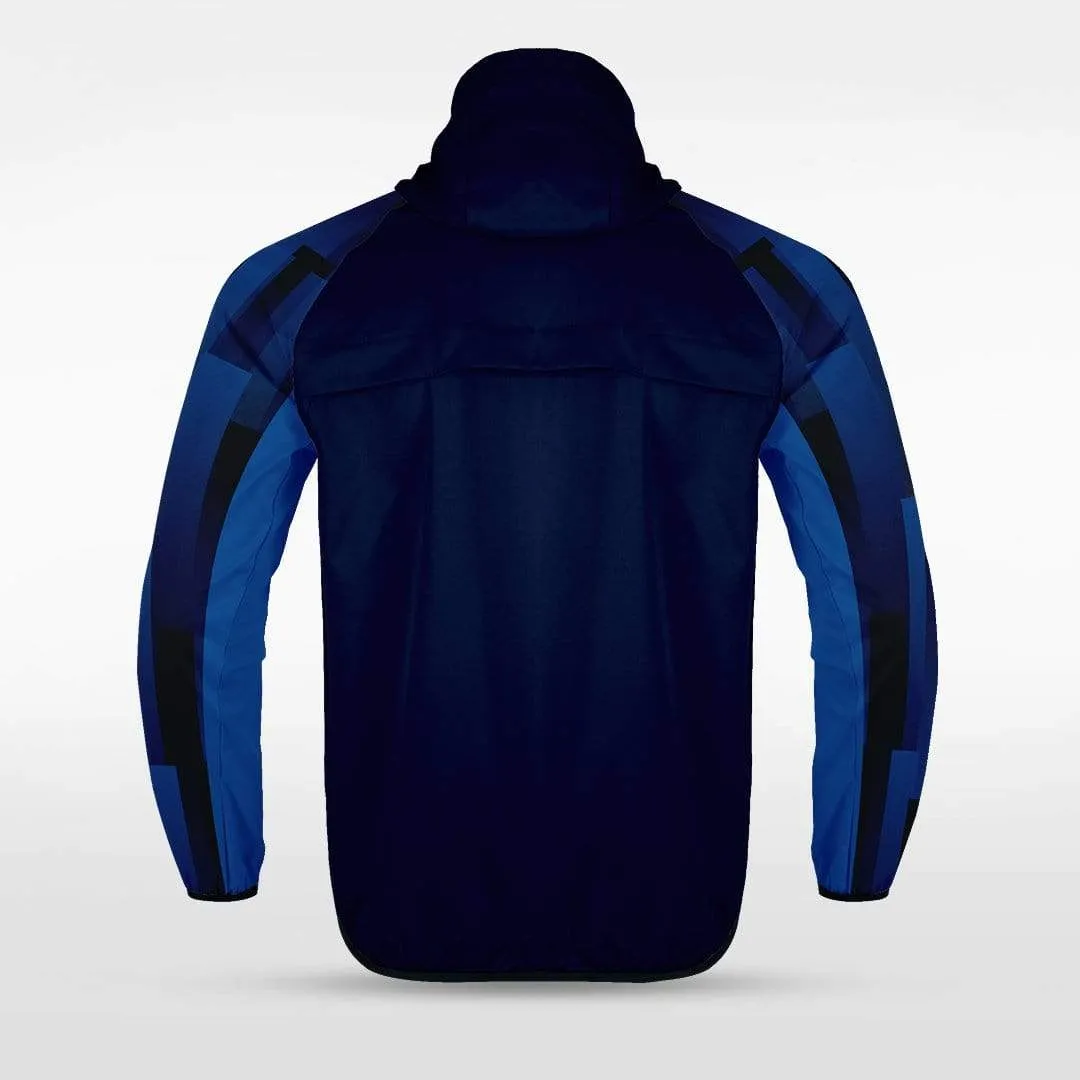 Embrace Urban Forest - Customized Men's Sublimated Full-Zip Waterproof
