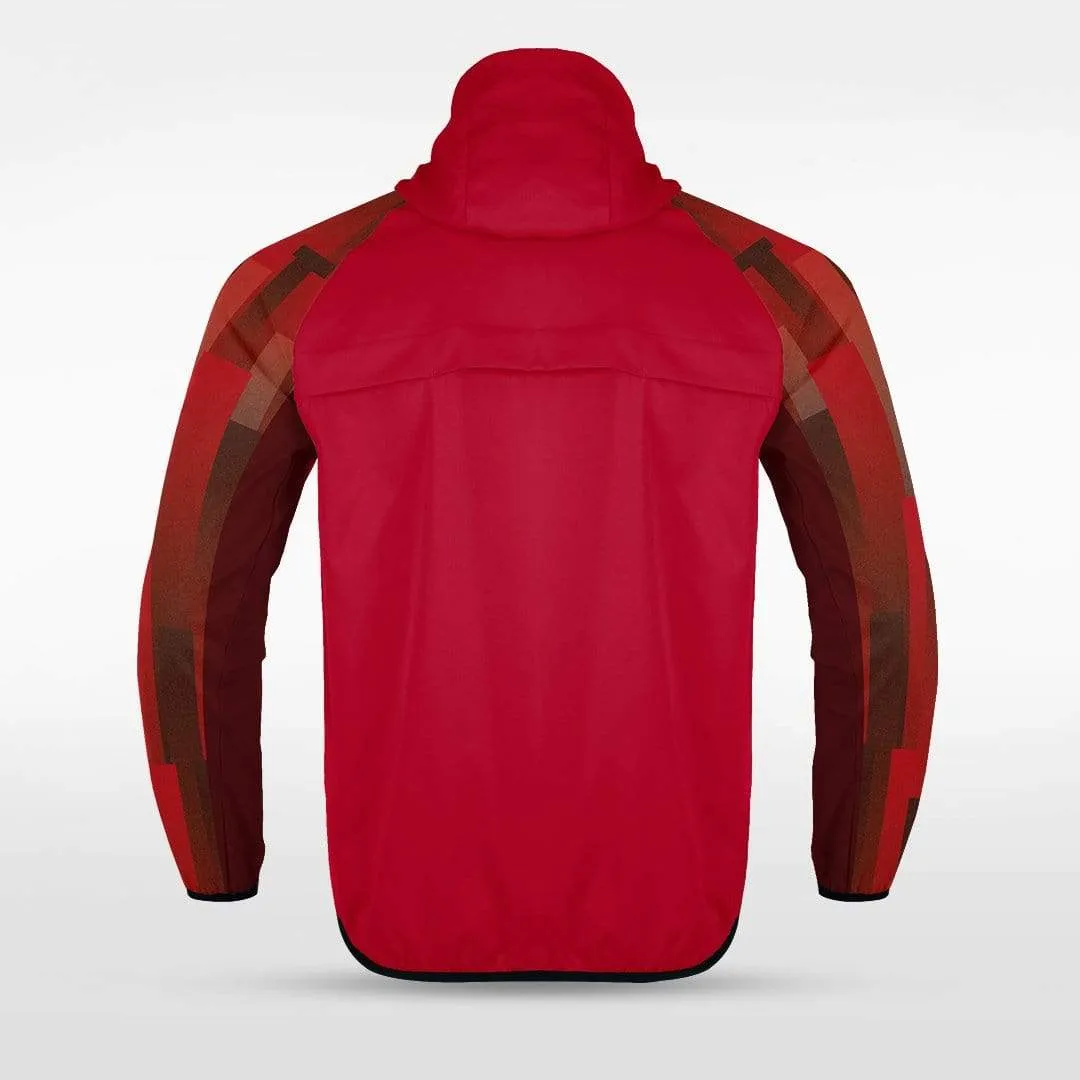 Embrace Urban Forest - Customized Men's Sublimated Full-Zip Waterproof