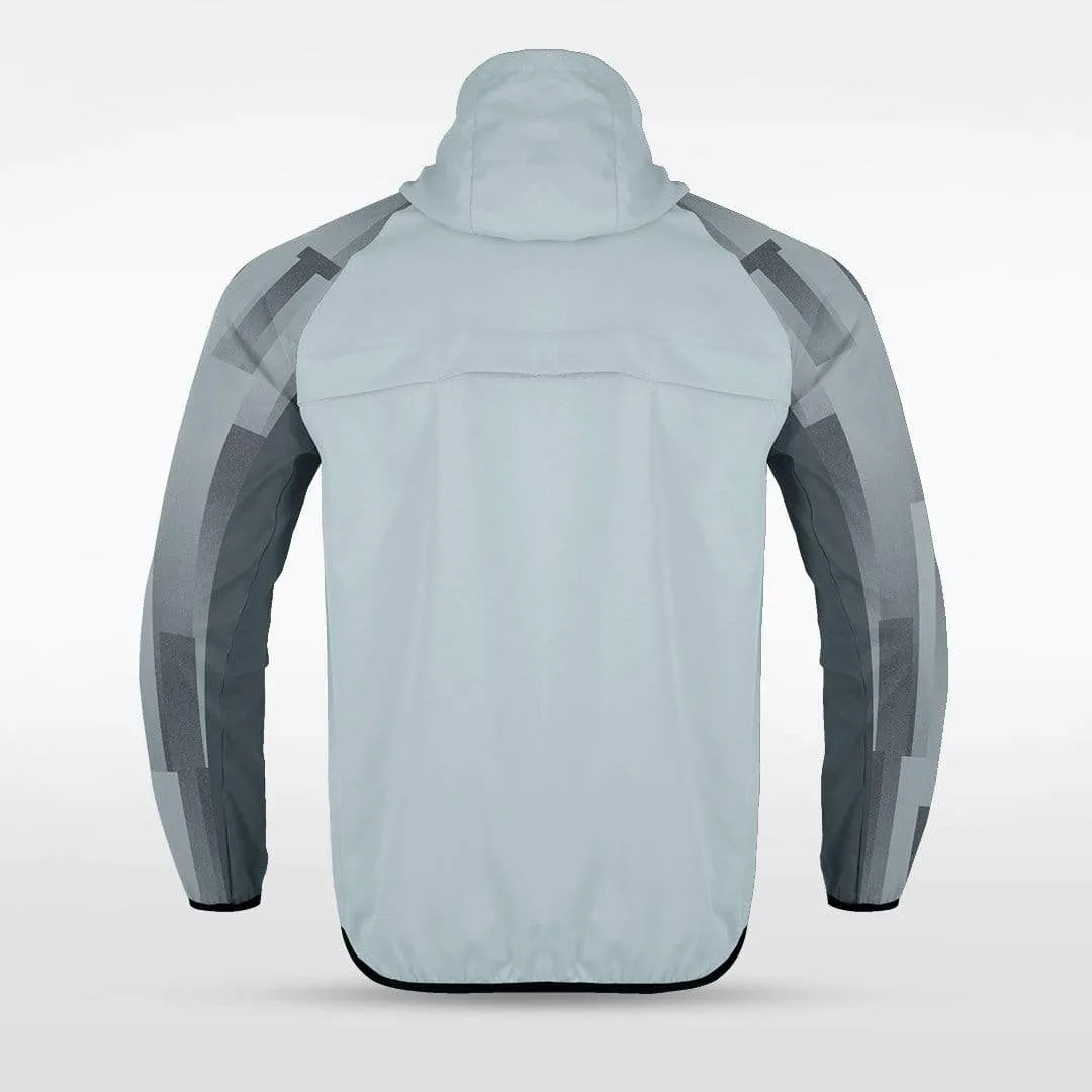 Embrace Urban Forest - Customized Men's Sublimated Full-Zip Waterproof