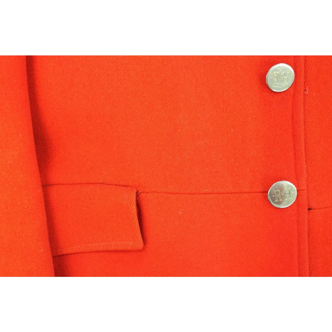 English Scarlet RH Twill Hunting Coat
