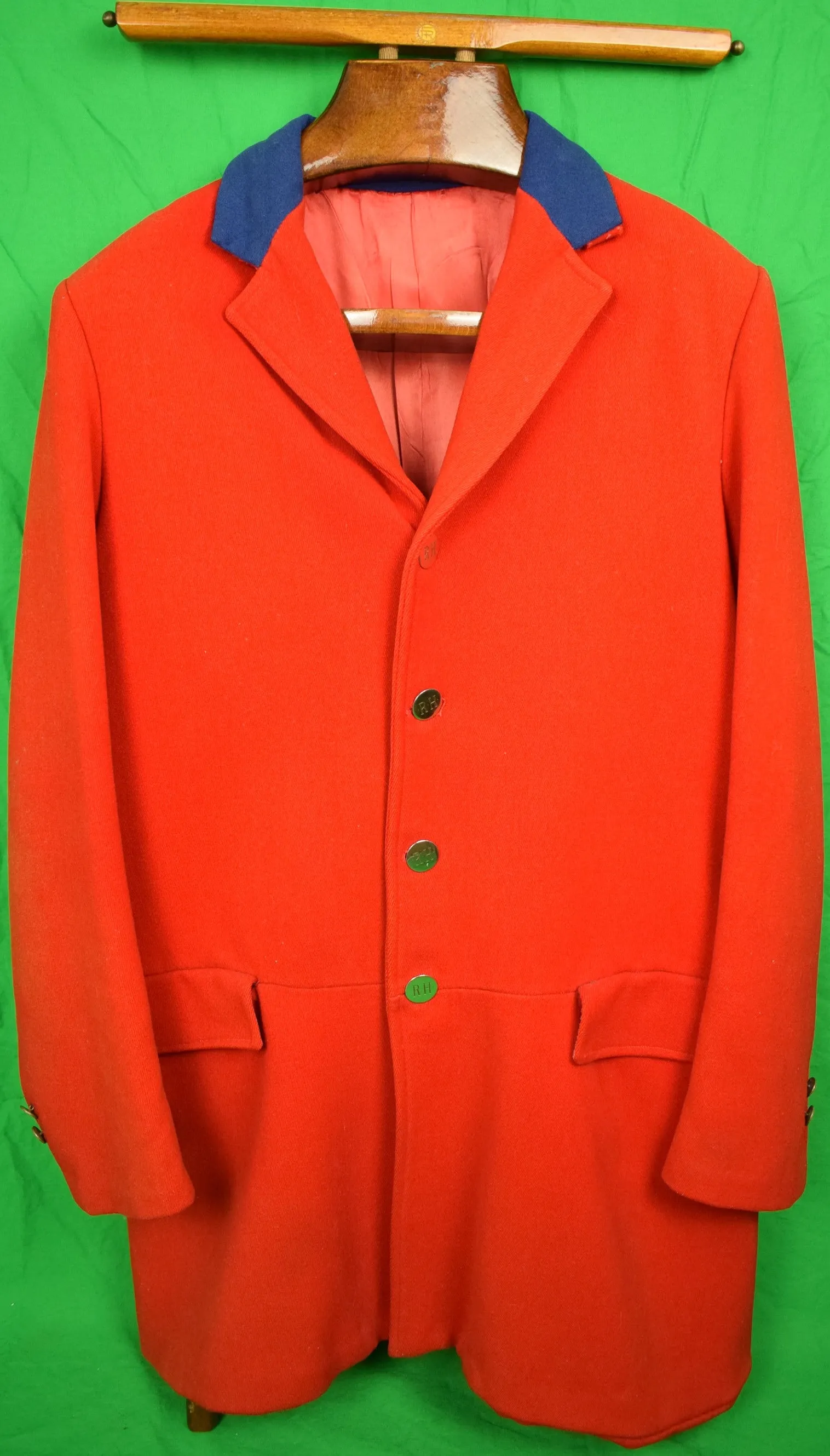 English Scarlet RH Twill Hunting Coat