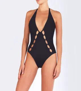 Evarae Thalia Padded One Piece in Black