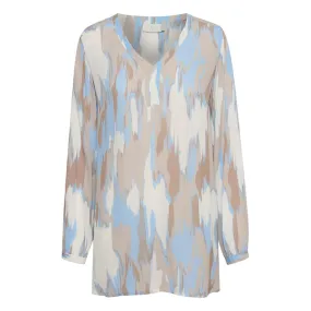 Fleur amber tunic windsurfer graphic organic