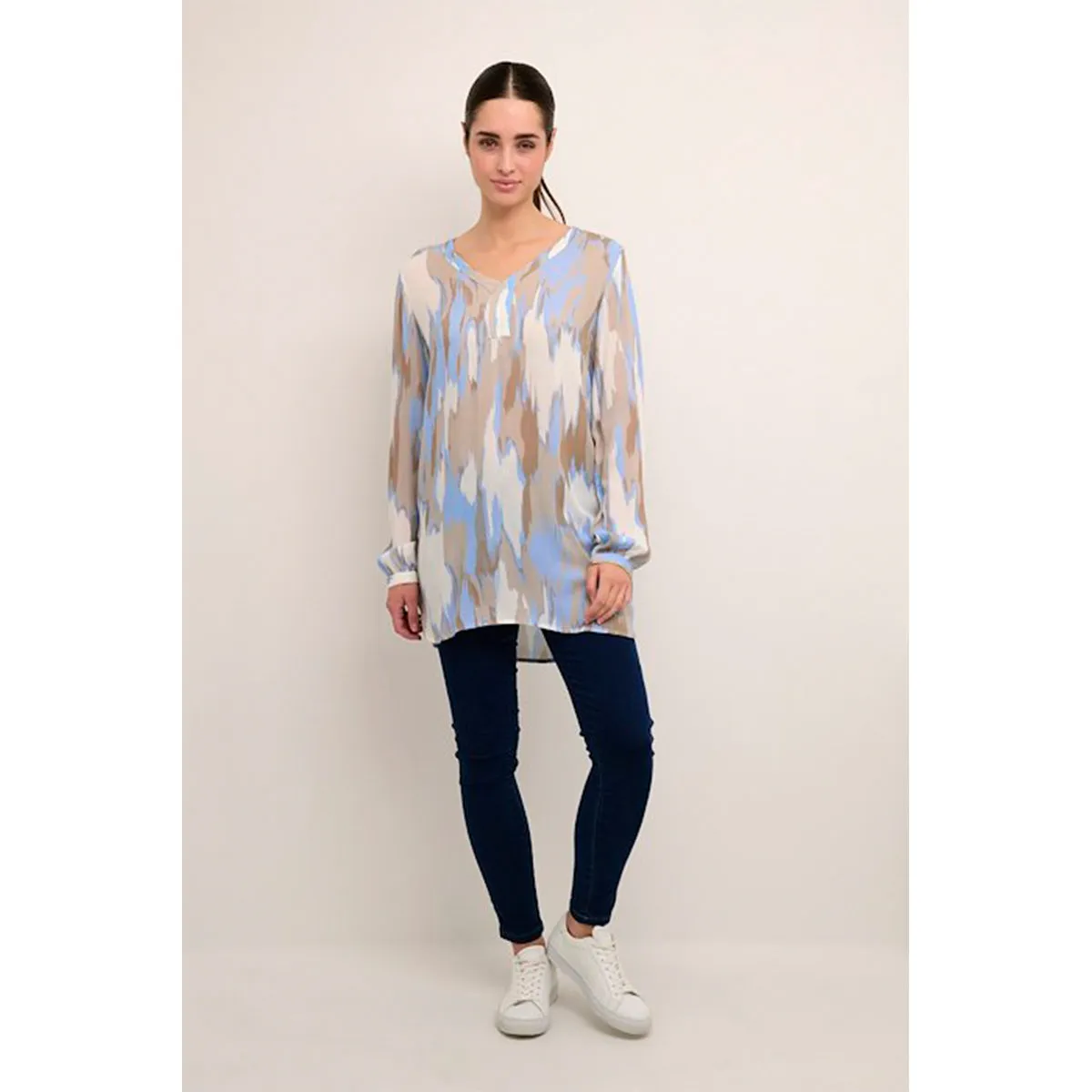 Fleur amber tunic windsurfer graphic organic