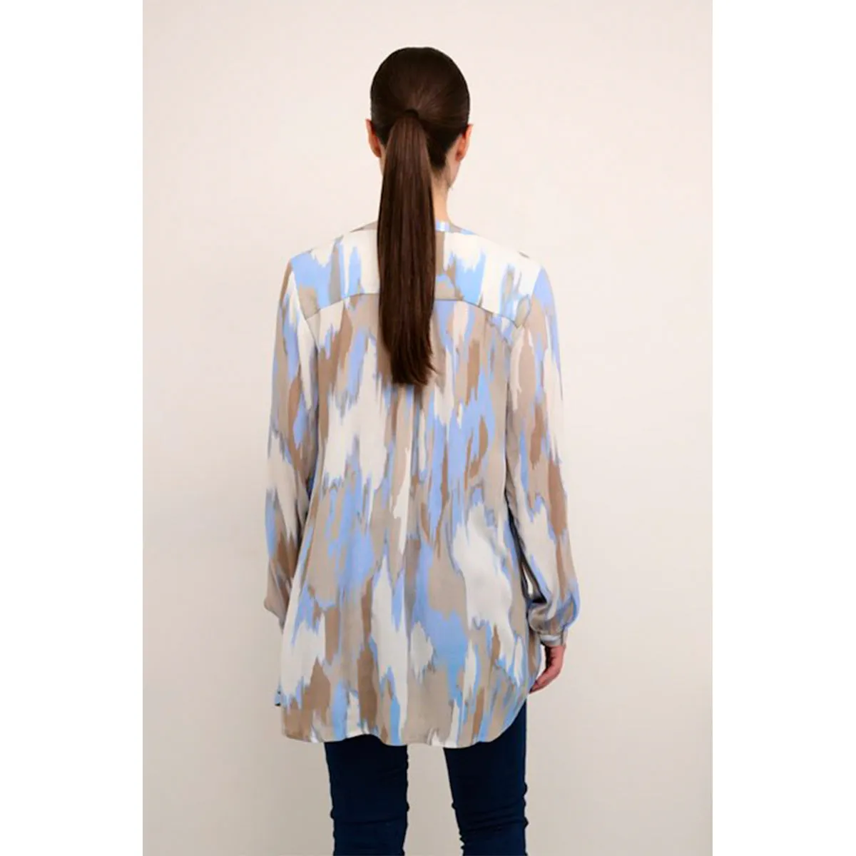 Fleur amber tunic windsurfer graphic organic
