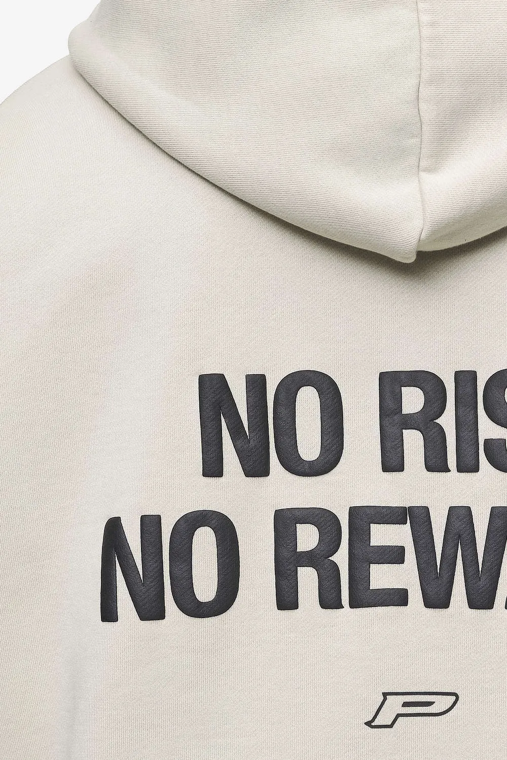 Fox Oversized Sweat Jacket Washed Light Beige