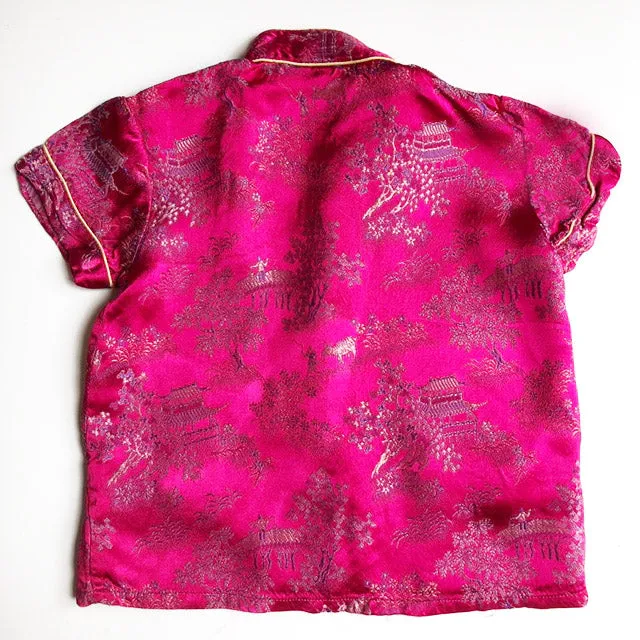 Fuscia Kimono jacket size 5-6