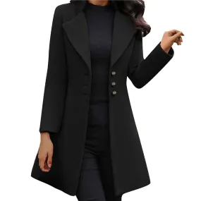 Getailleerde Longline-jas