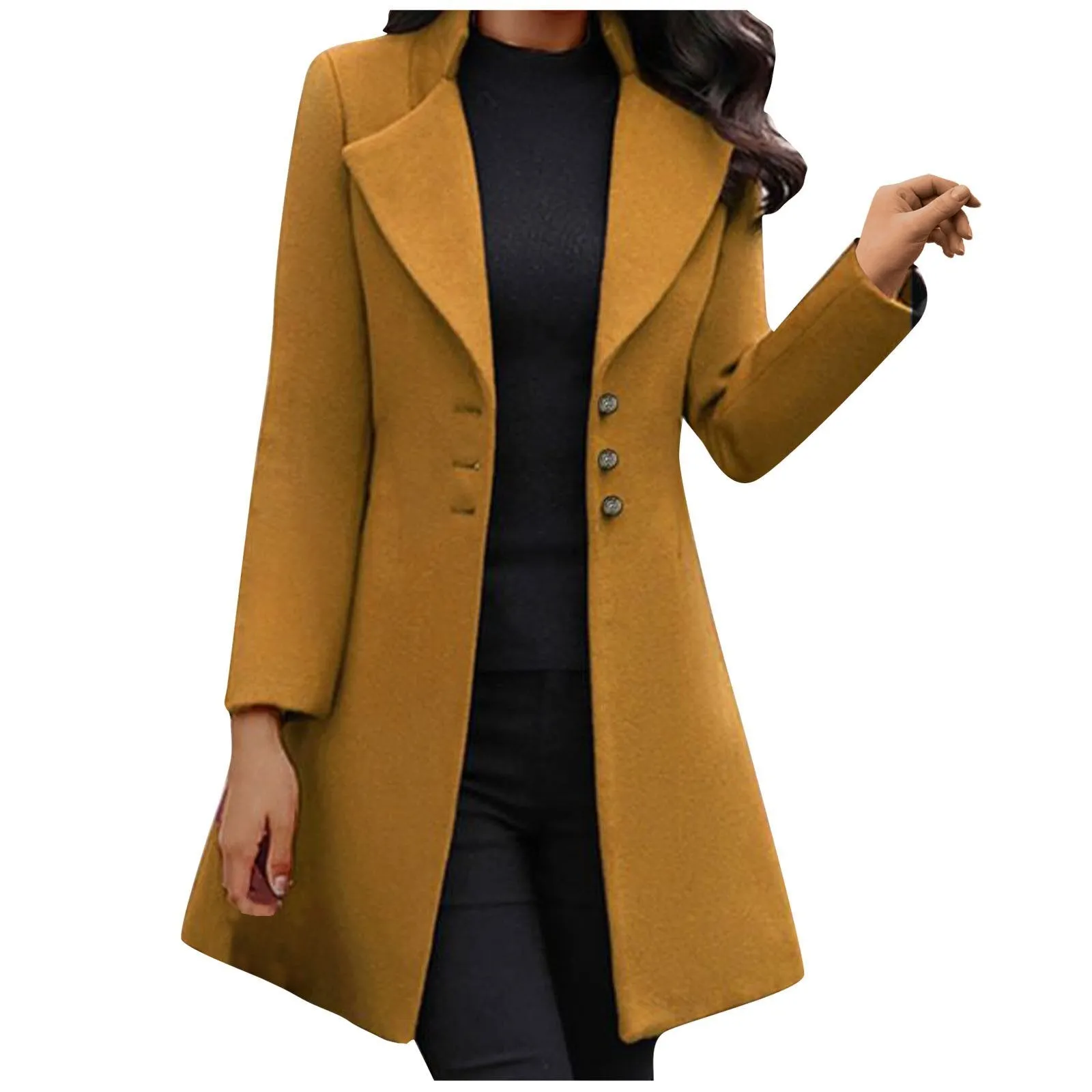 Getailleerde Longline-jas