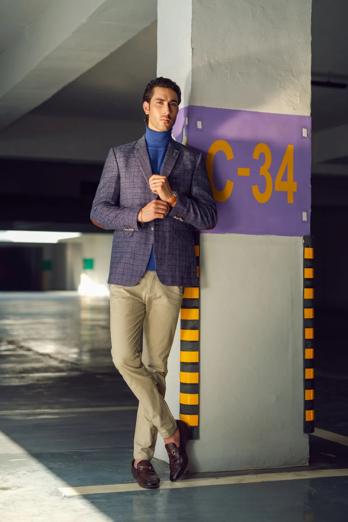 Grey Casual Coat