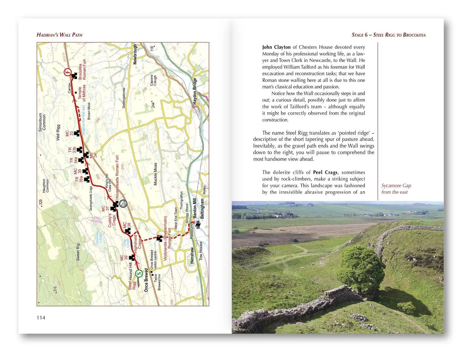 Hadrian's Wall Path (4th Edition) National Trail: Described West-East and East-West