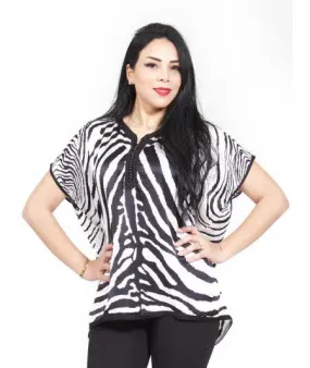 Half sleeves butterfly tunic