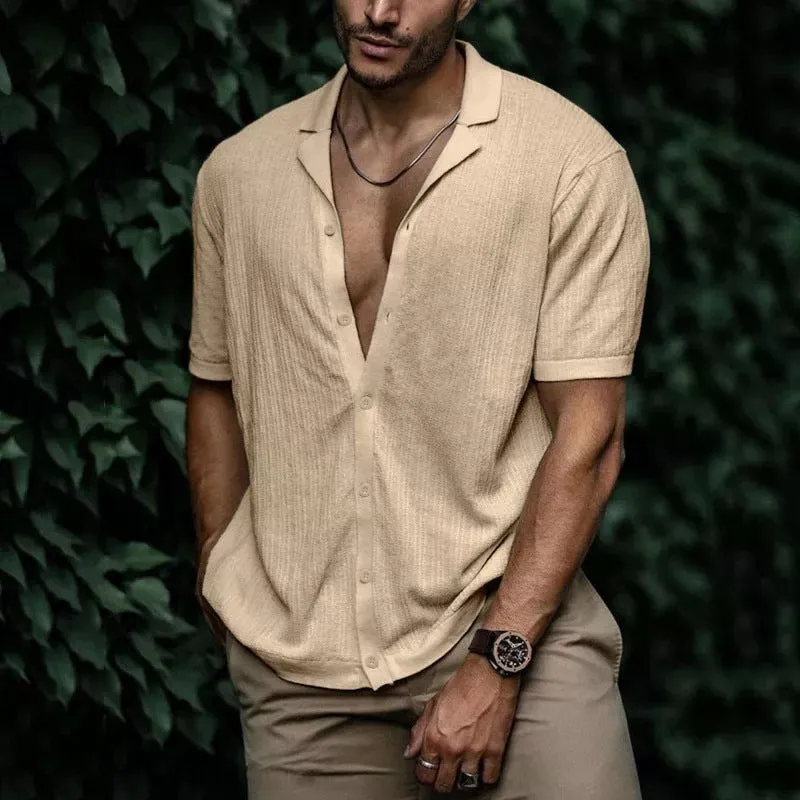 Harry™ |  Short Sleeve Solid Color T-shirt