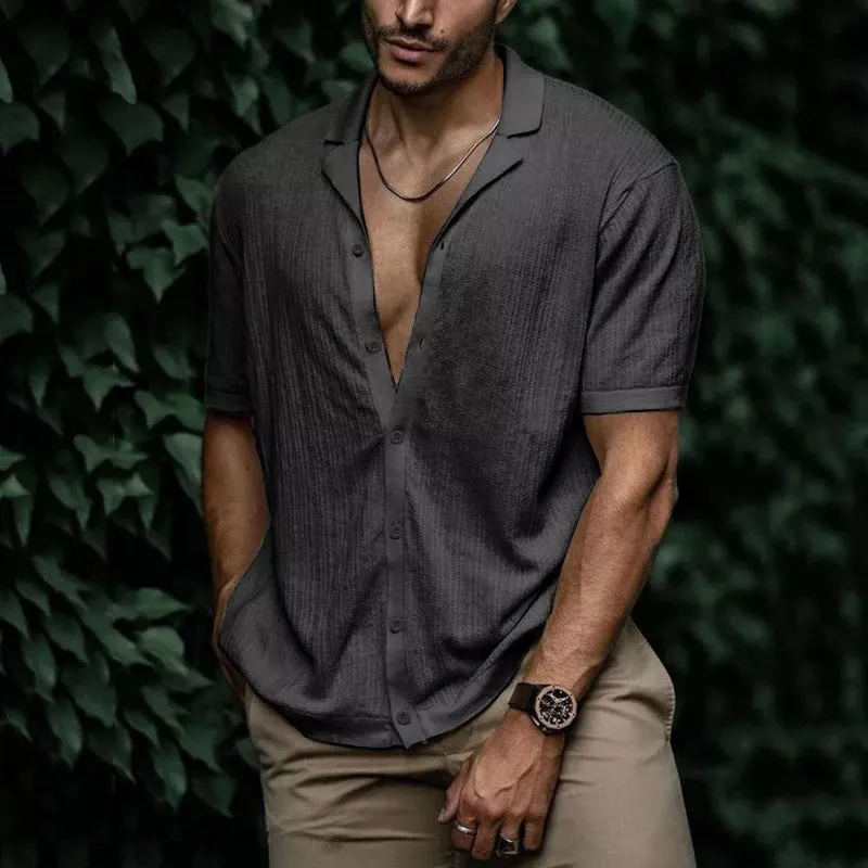 Harry™ |  Short Sleeve Solid Color T-shirt
