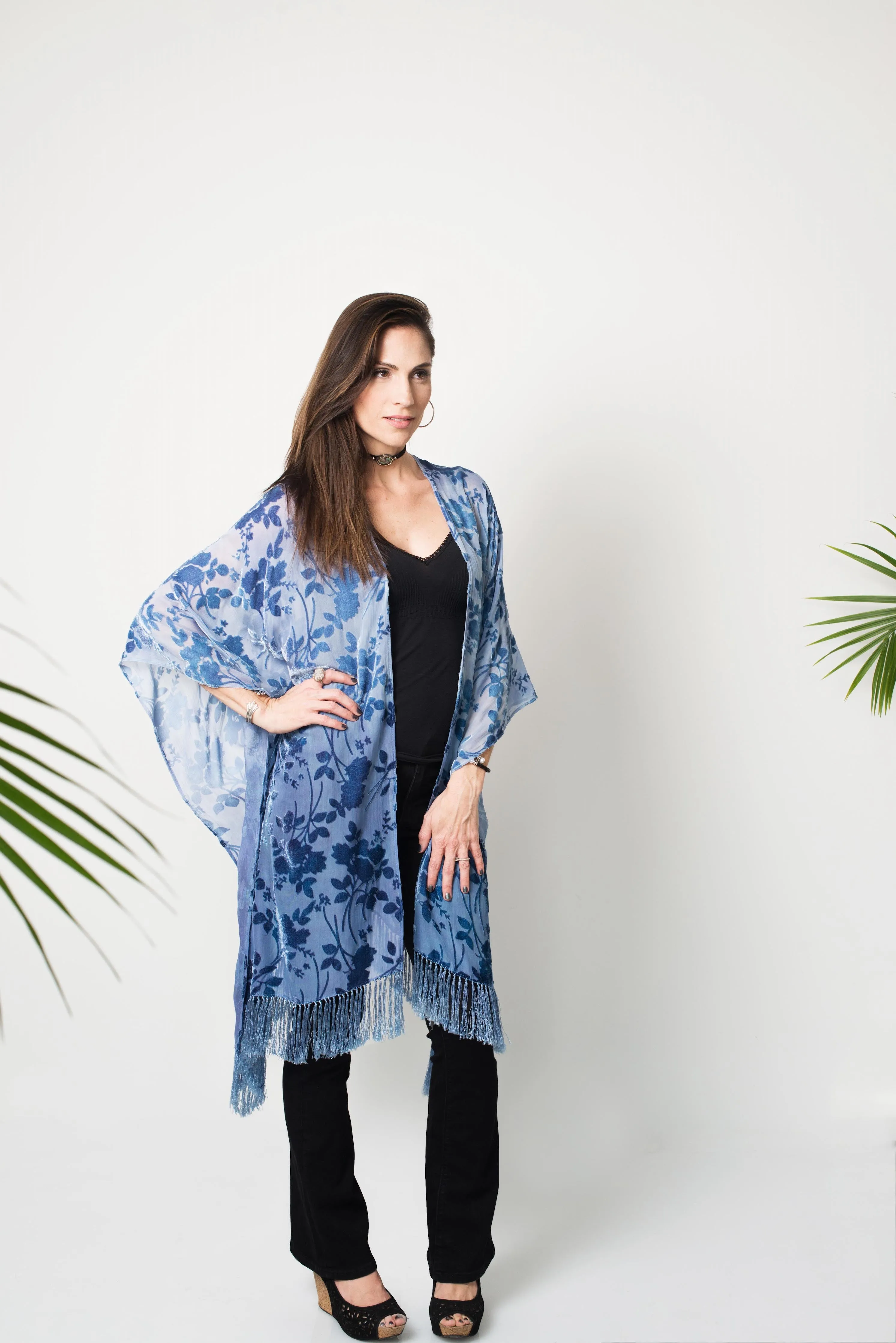 Hibiscus Kimono
