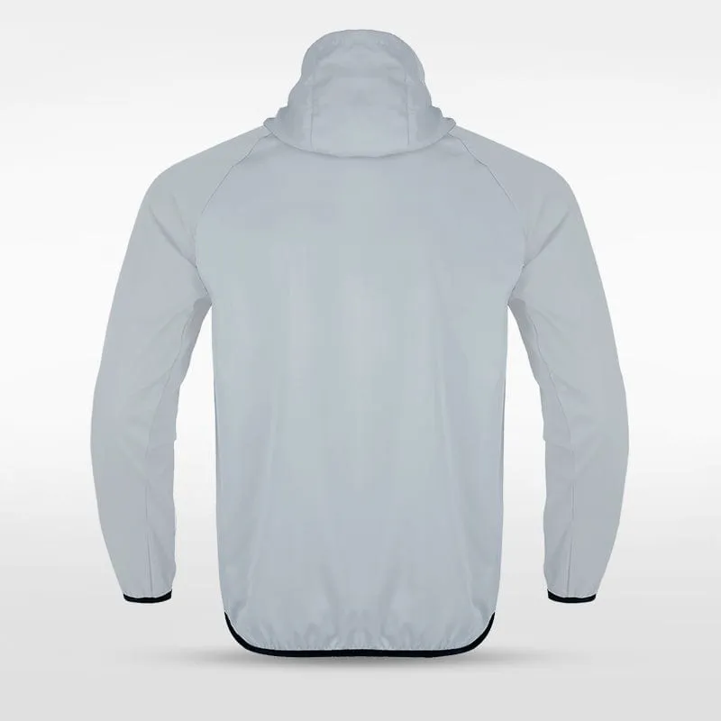 Historic India - Customized Men's Sublimated Full-Zip Waterproof