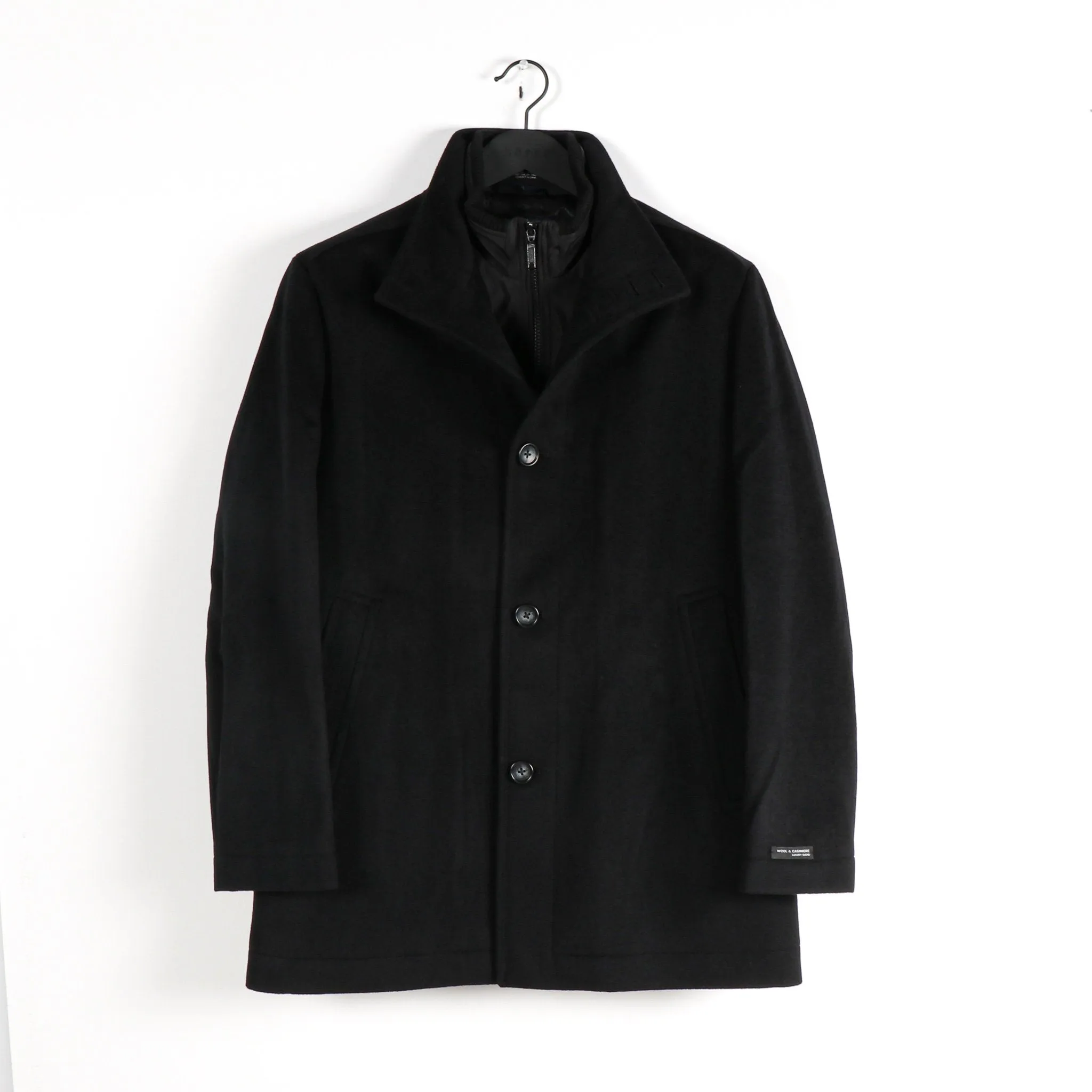 Horst - Dress Car Coat - Wool and Cashmere - 6-Buttons - Big and Tall - HRDC212412