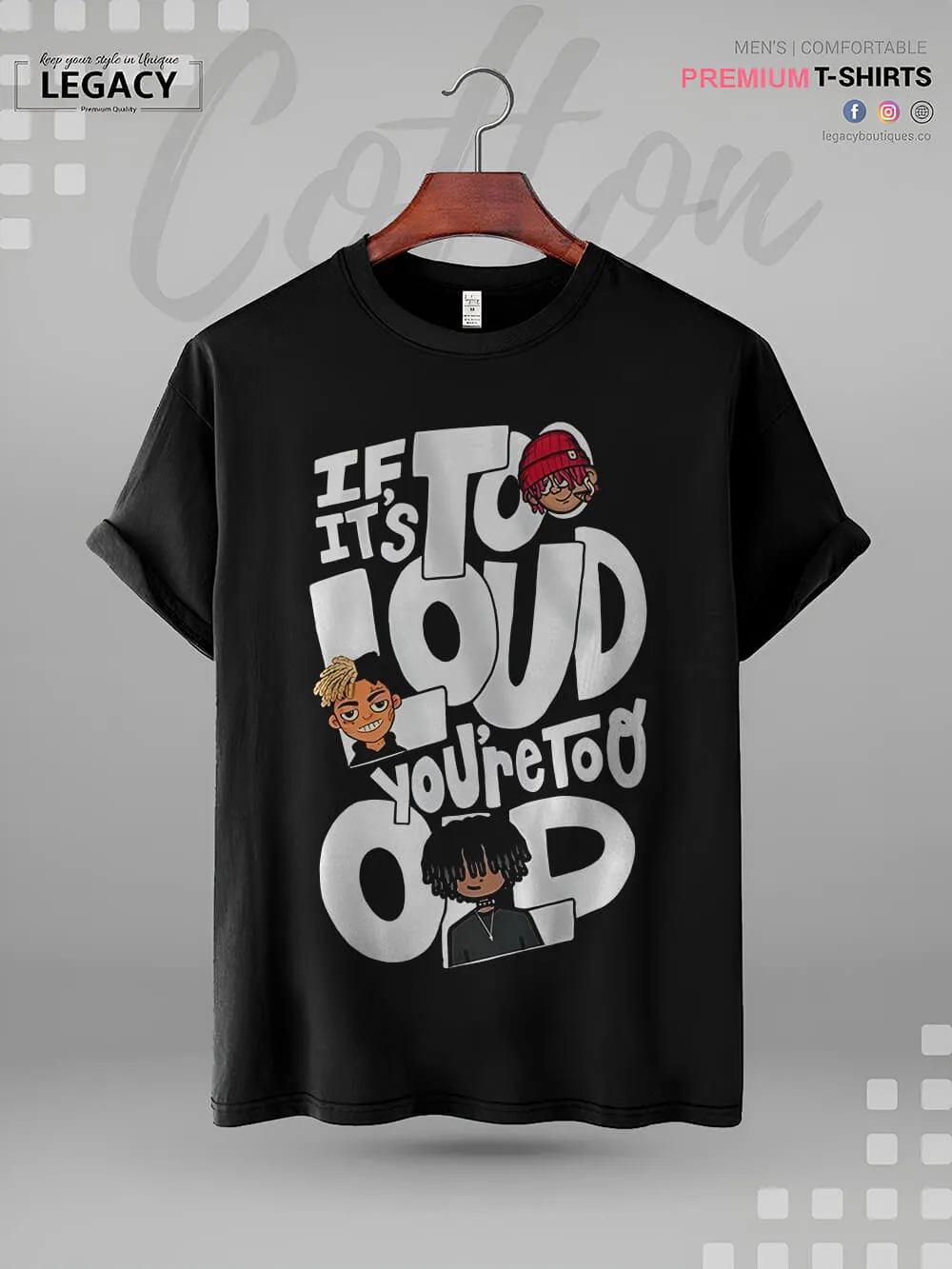 If It's Too Loud You're Too Old High Quality In Cheapest Price Men's T-Shirt