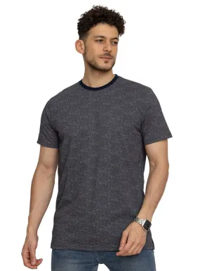 Indigo Printed Round T-Shirt Design 8