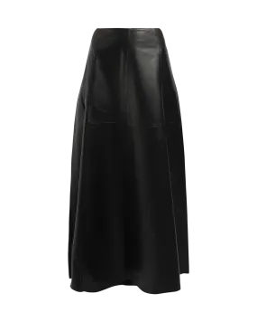 Irina Leather Skirt