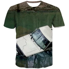 Jeep T-shirt Men Offroad Tshirts Casual car Tshirt Anime Short Sleeve T shirts