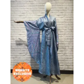 Kalamkari Kiss Silk Kimono