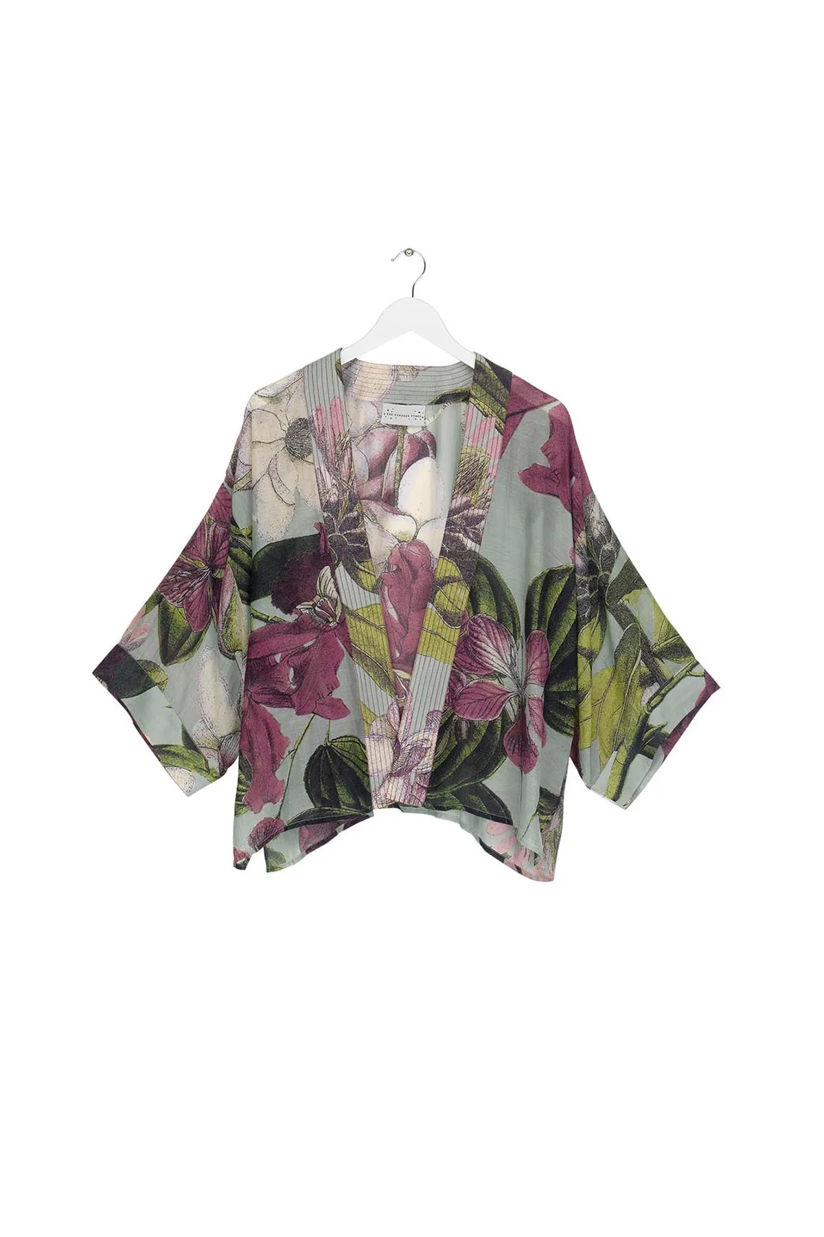KEW Protea Duck Egg Kimono