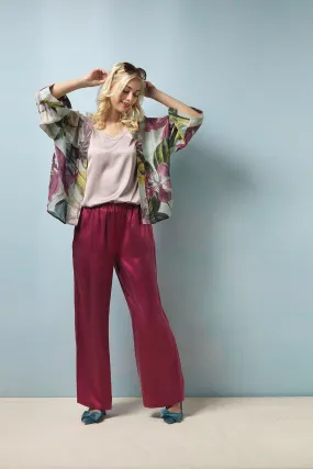 KEW Protea Duck Egg Kimono