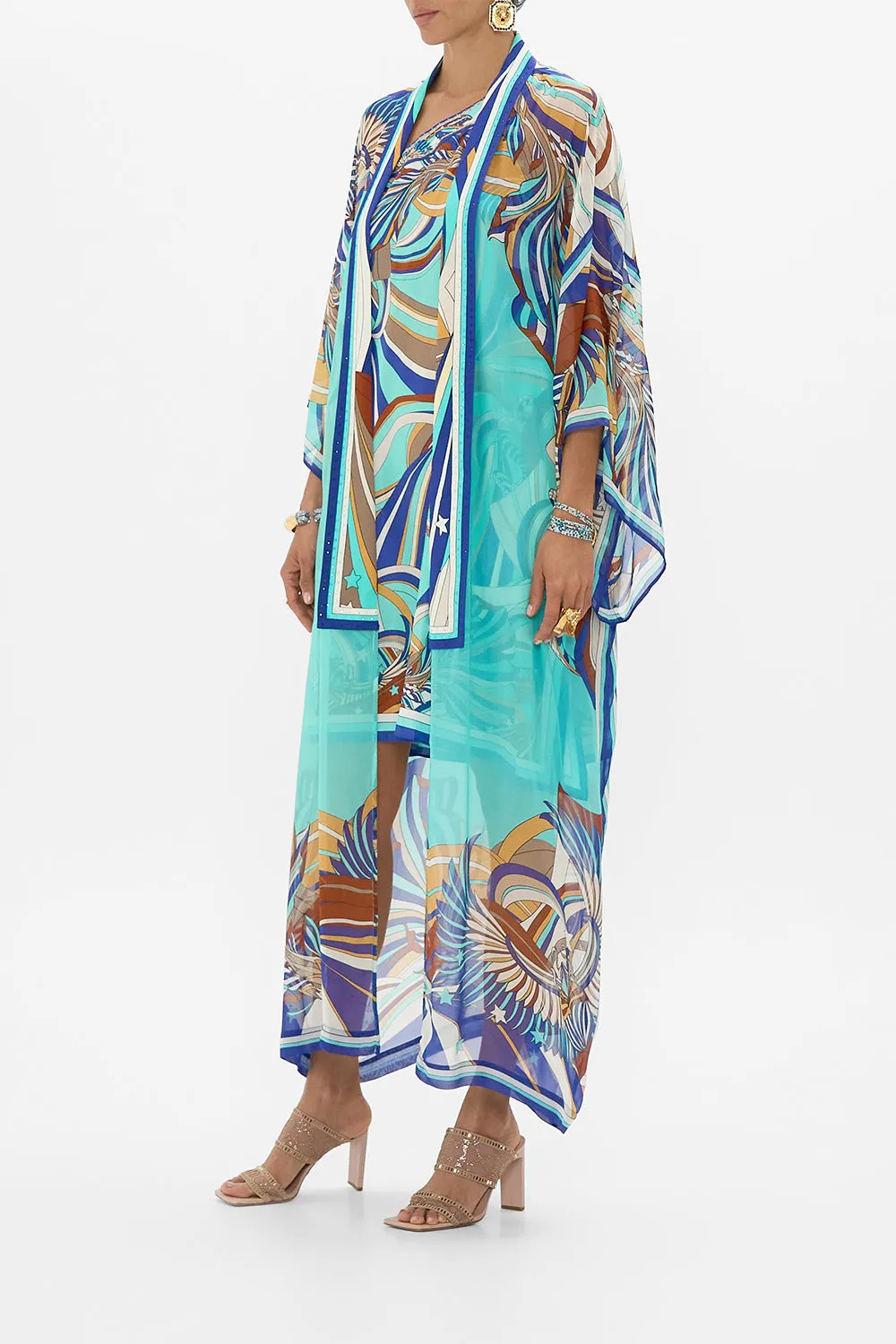 KIMONO LAYER WITH COLLAR OASIS ORACLE