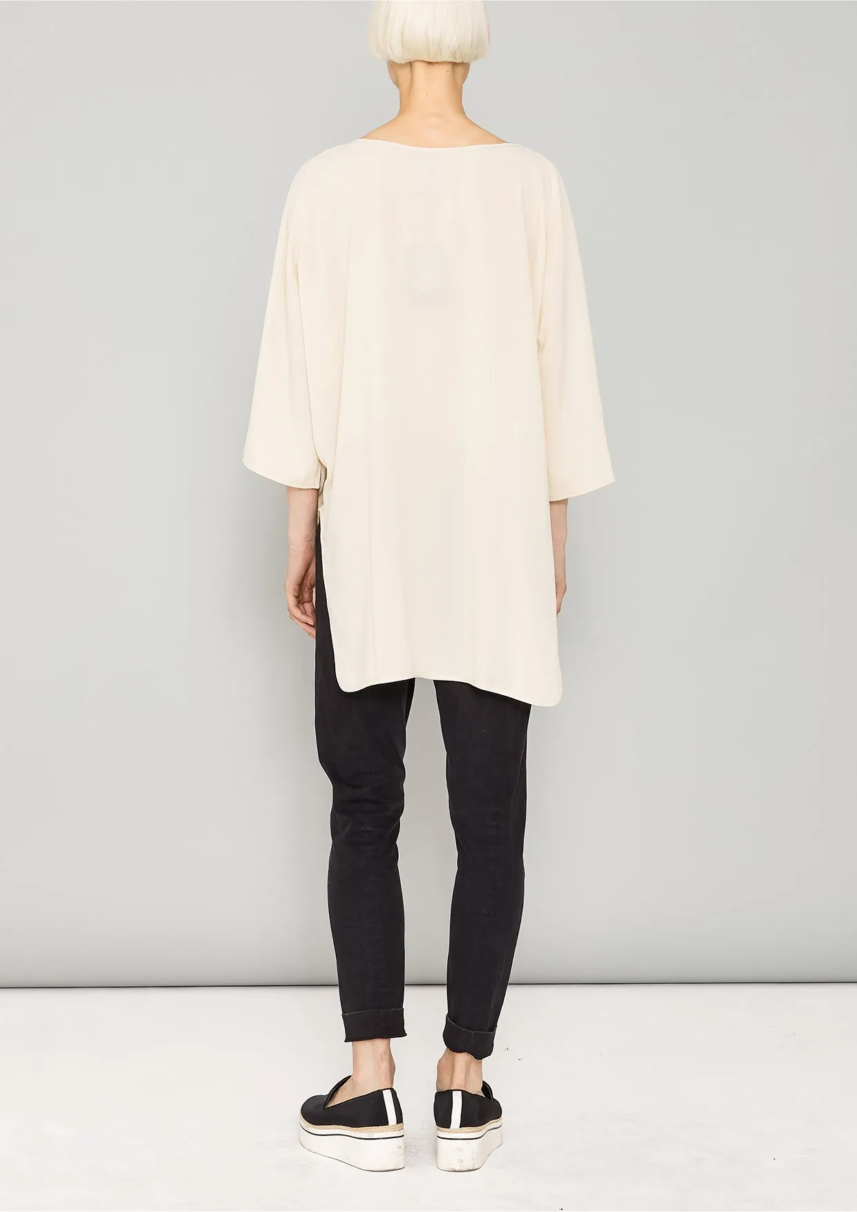KIMONO SHIRT - creme