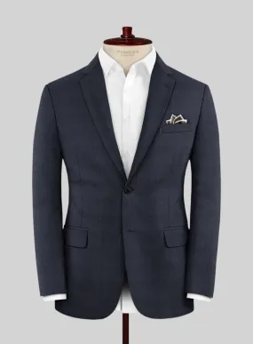 Lanificio Zegna Traveller Isai Blue Checks Wool Jacket