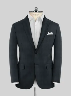Lanificio Zegna Traveller Mence Dark Blue Checks Wool Jacket
