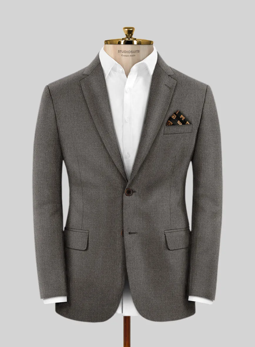Lanificio Zegna Trofeo Couture Brown Wool Jacket