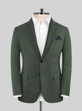 Lanificio Zegna Trofeo Dark Green Wool Jacket