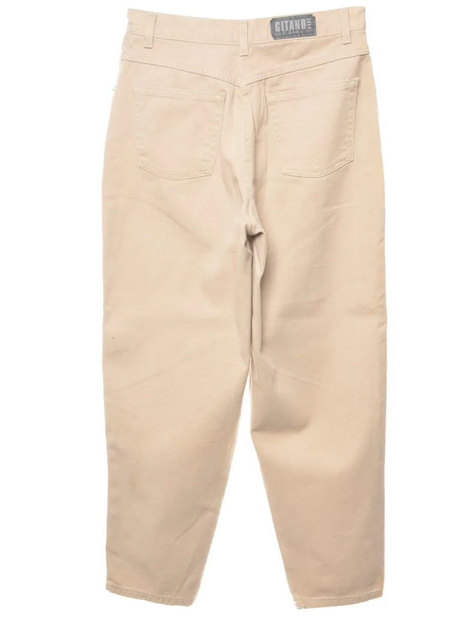 Light Brown Tapered Jeans - W30 L29