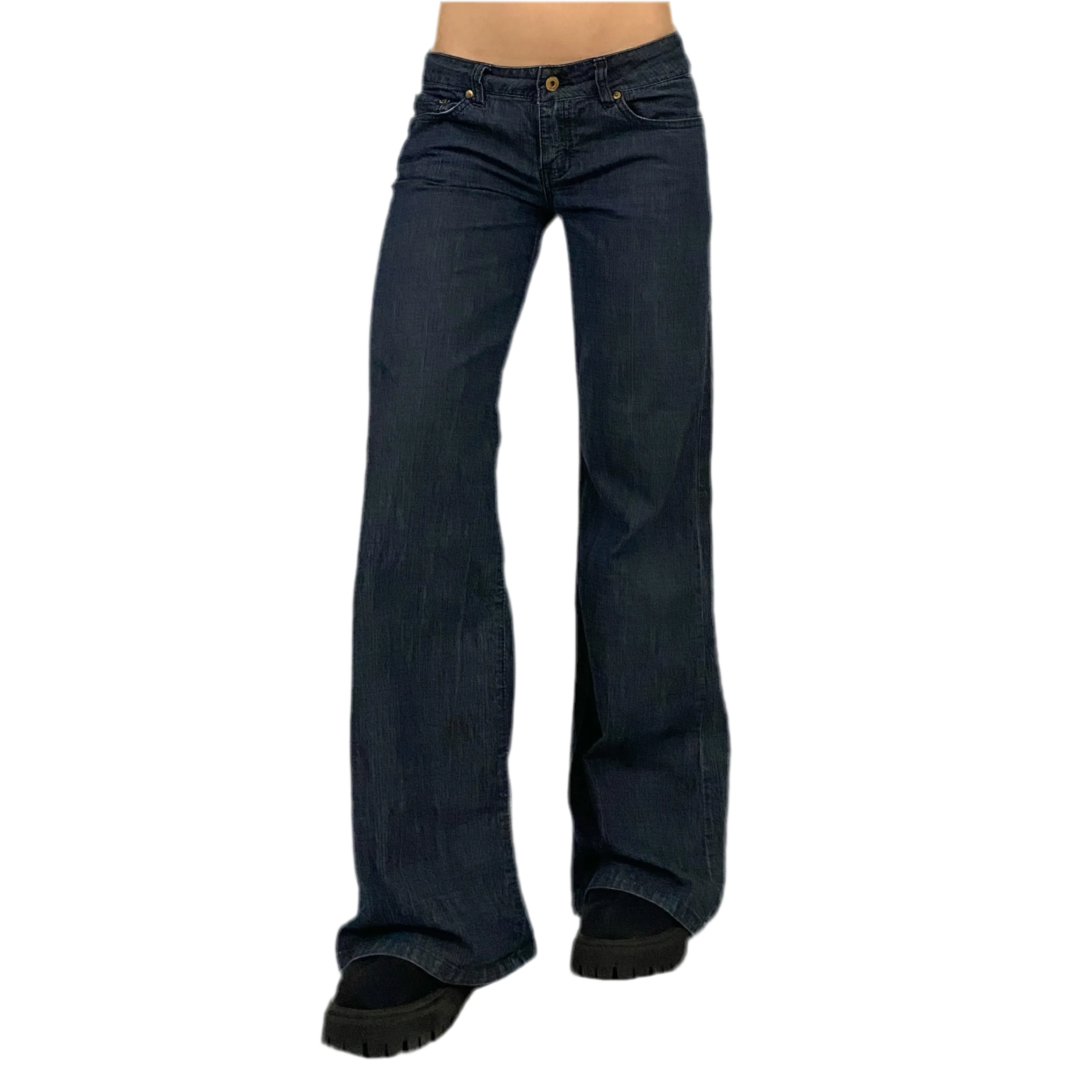 Low Rise Slouchy Jeans (XS)