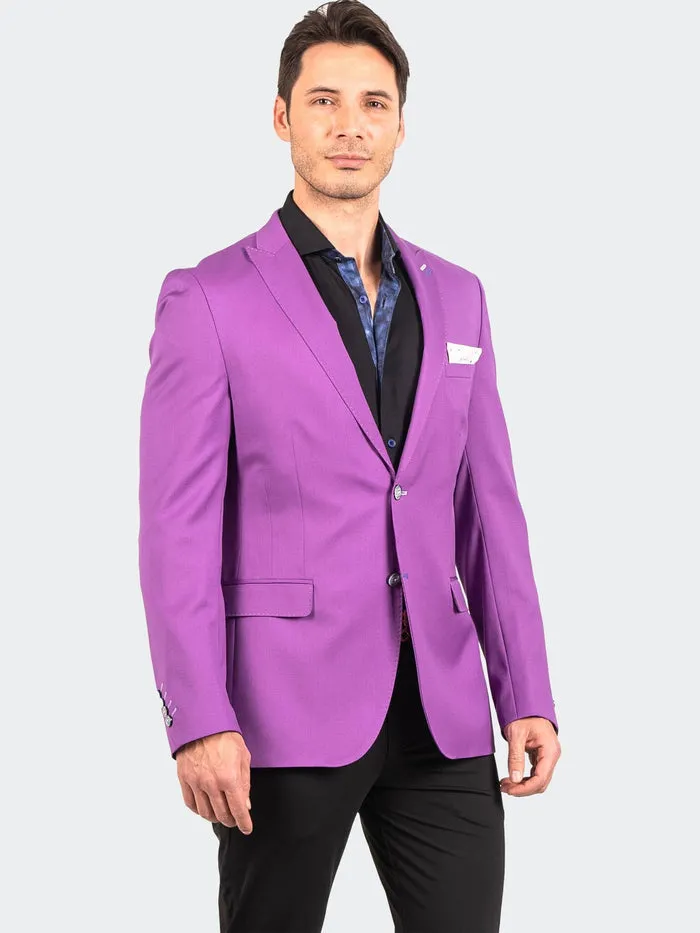 Maceoo Blazer | Blazer DescartesResistance10 Purple