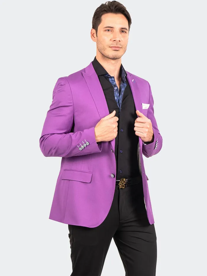Maceoo Blazer | Blazer DescartesResistance10 Purple