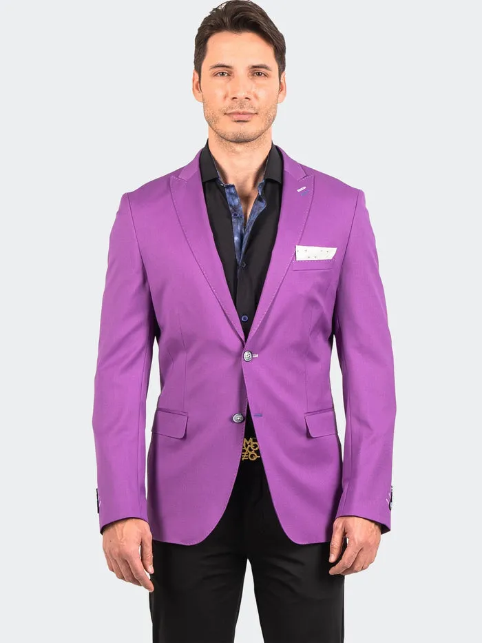 Maceoo Blazer | Blazer DescartesResistance10 Purple