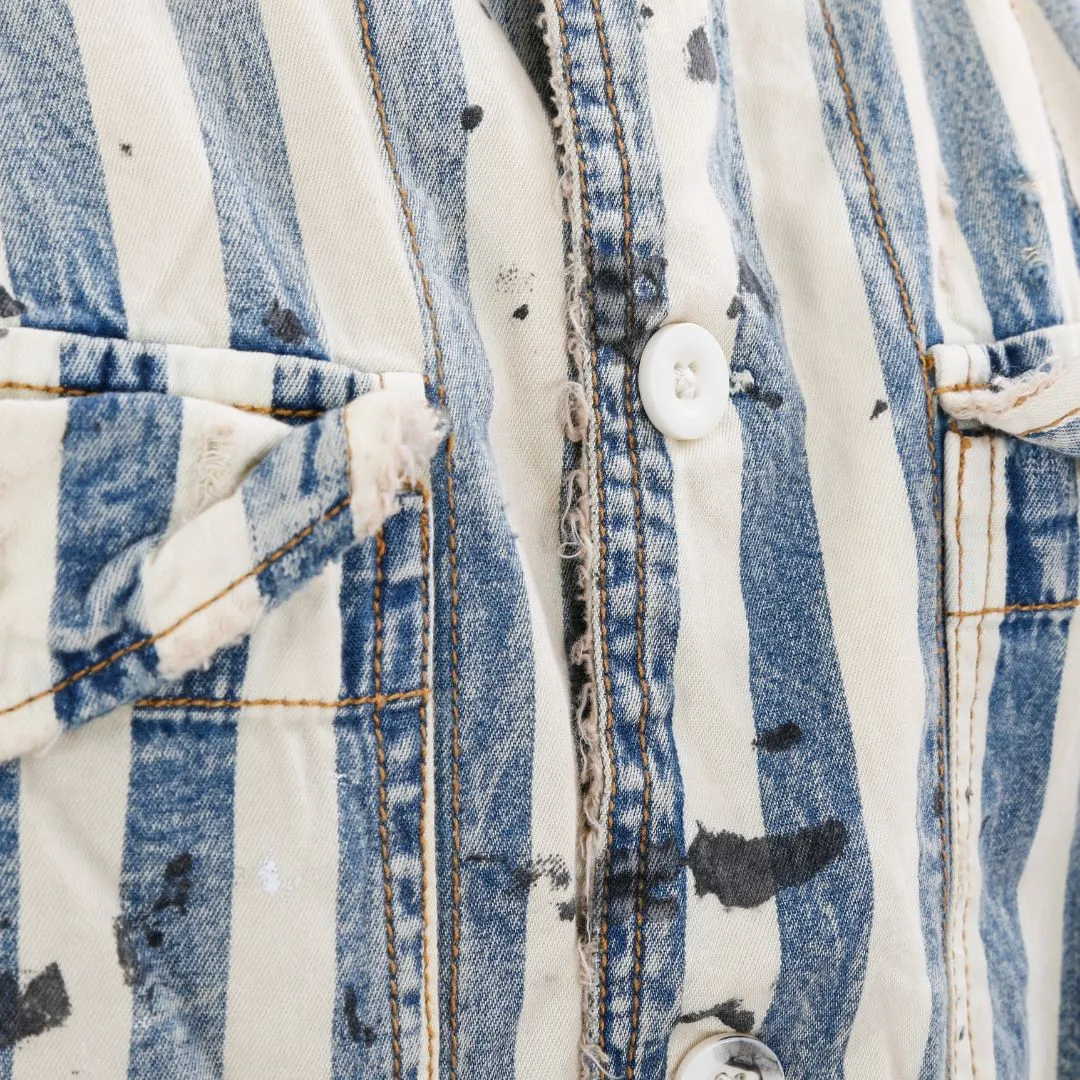 Magnolia Pearl 'Militia' Striped Sanforized Jacket Size O/S