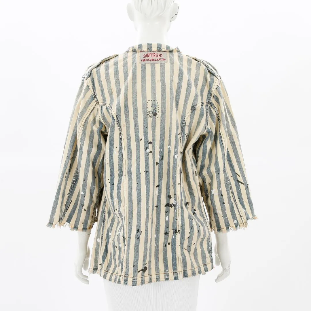 Magnolia Pearl 'Militia' Striped Sanforized Jacket Size O/S