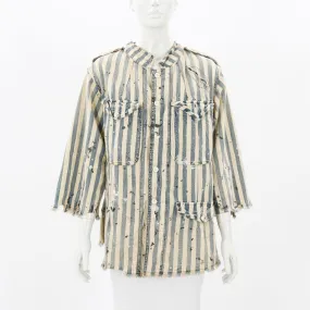 Magnolia Pearl 'Militia' Striped Sanforized Jacket Size O/S