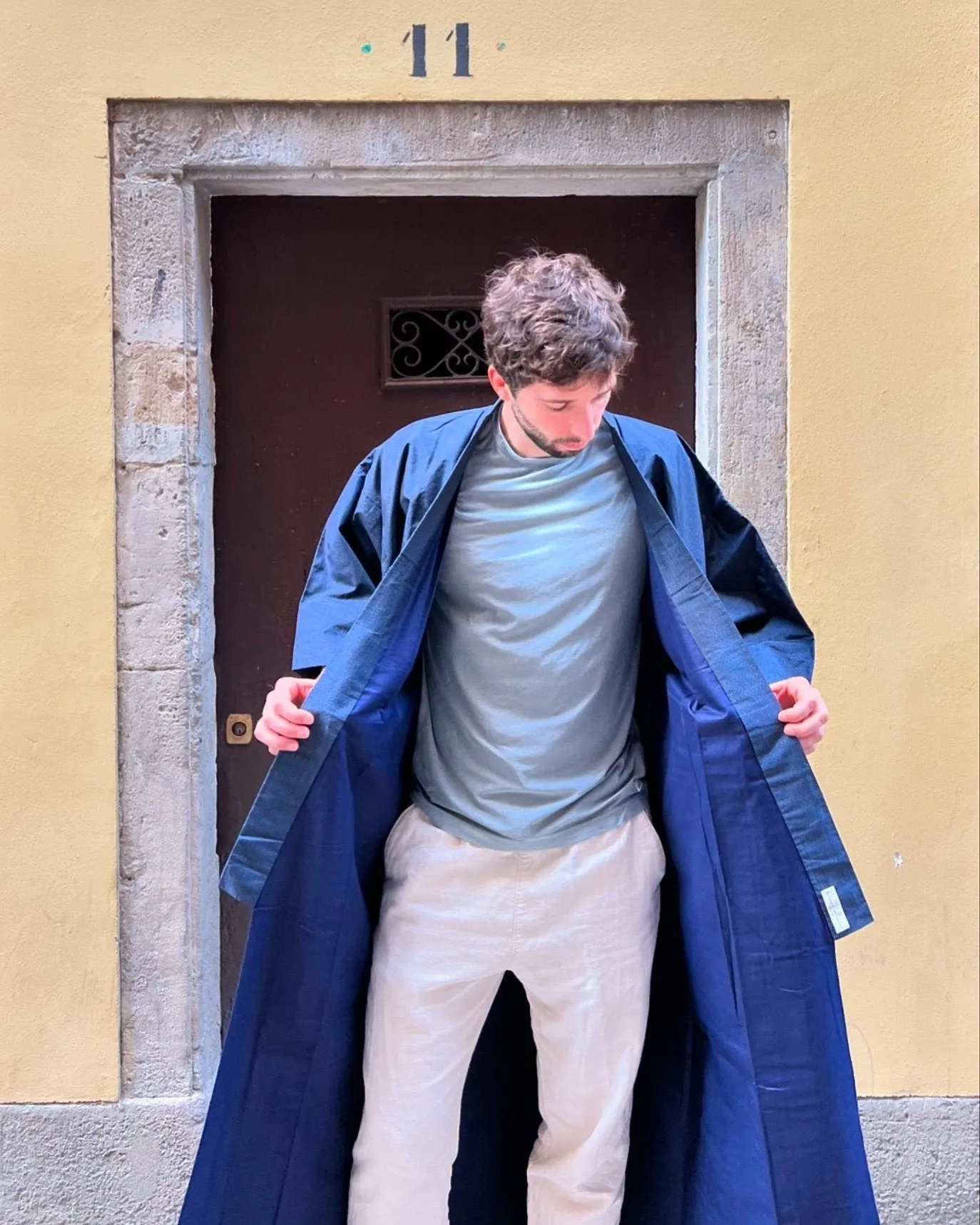 MEN'S / UNISEX KIMONO • KONJYŌ 紺青
