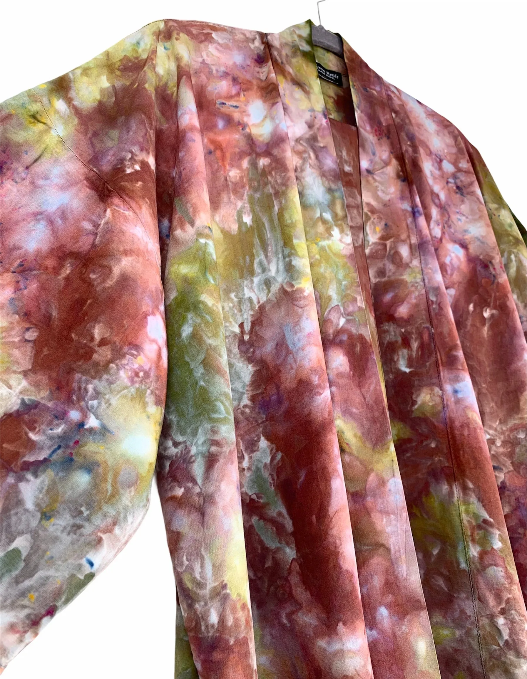Mystical forest kimono robe
