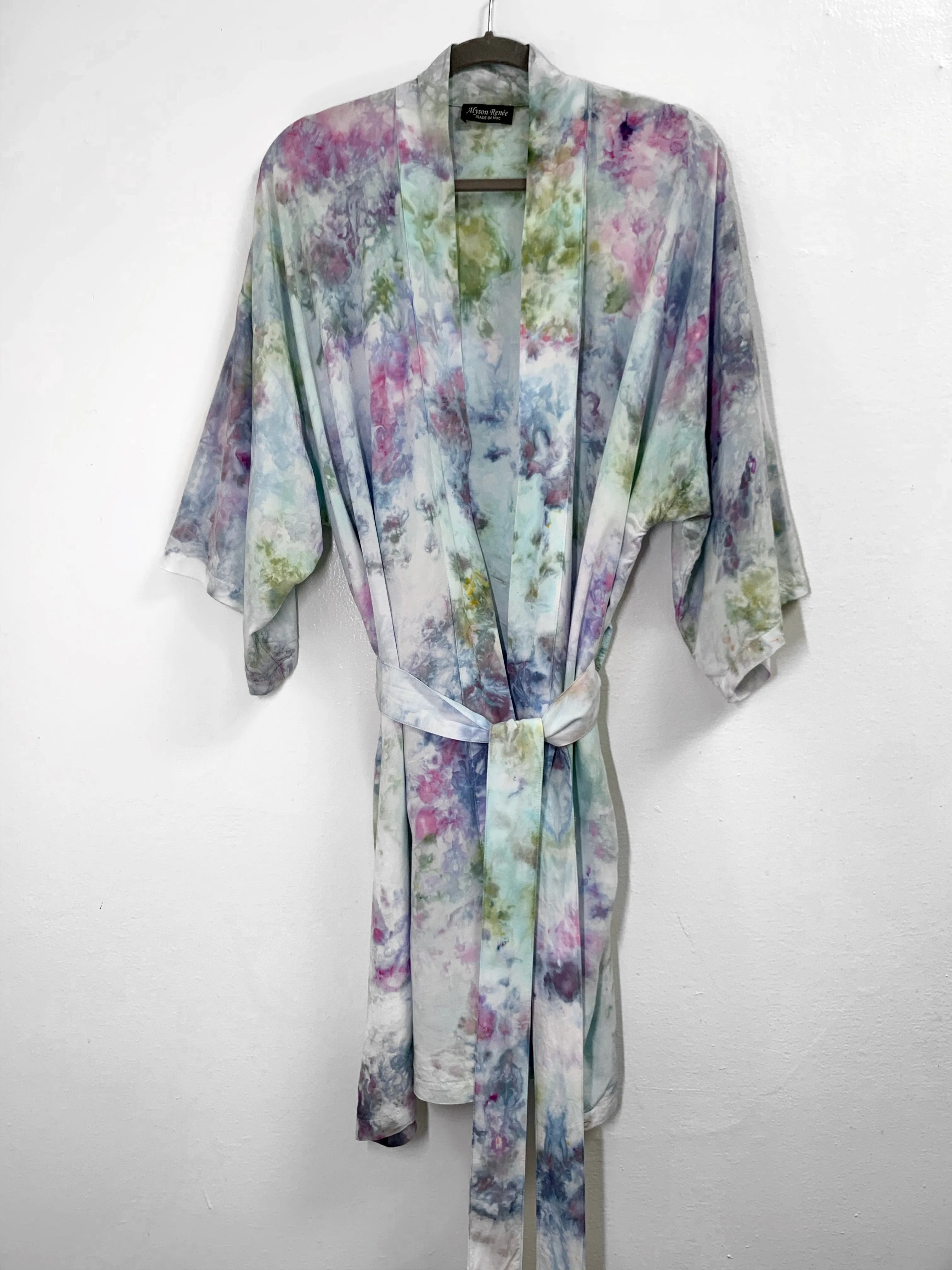 Mystical forest kimono robe