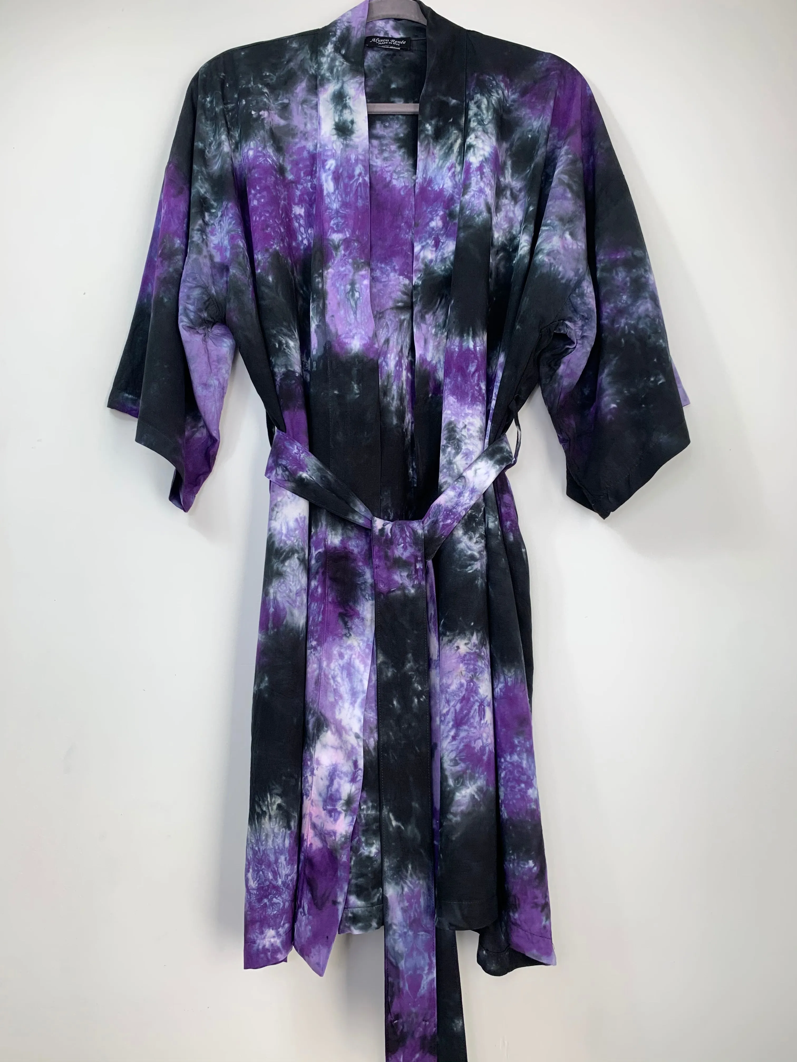 Mystical forest kimono robe